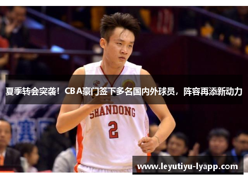 夏季转会突袭！CBA豪门签下多名国内外球员，阵容再添新动力